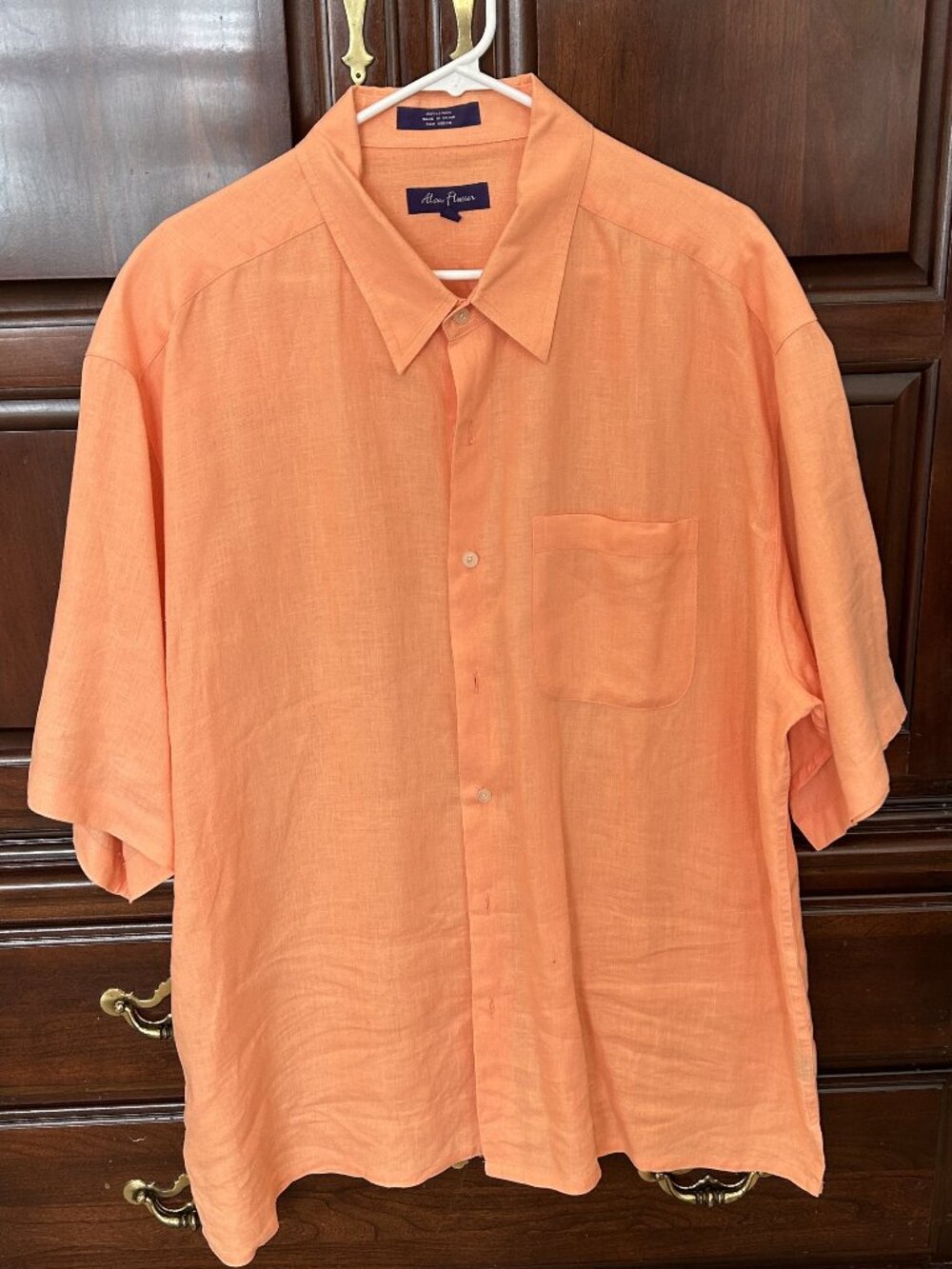 Alan Flusser - Peachy Beach Shirt XXL